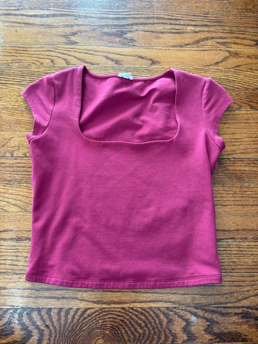 Garage Square Neck Crop Top